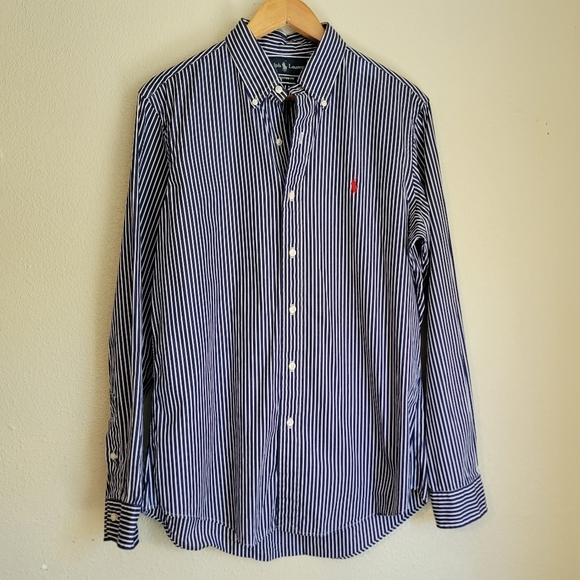 Ralph Lauren Other - Ralph Lauren Men's Blue Striped Shirt